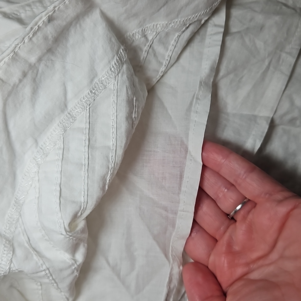 J.Crew White Ribbon Detail Sleeveless Dress – NWT, Lined, Size 10P - Picture 5 of 10